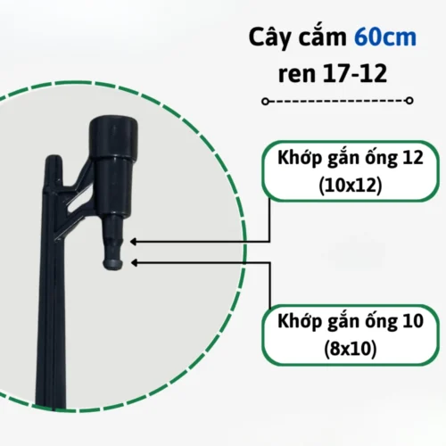 cay cam bec tuoi 60cm ren 17mm ra ong 10 12mm